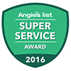 Angie's List - 2016 Super Service Award