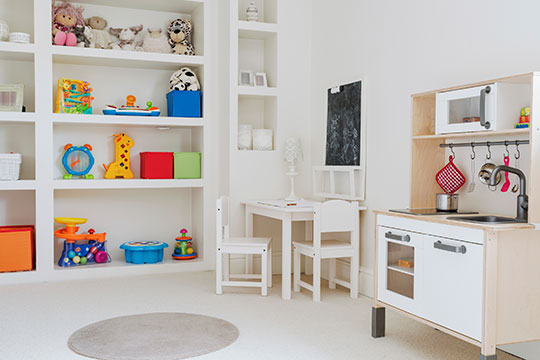 Organized Child Room