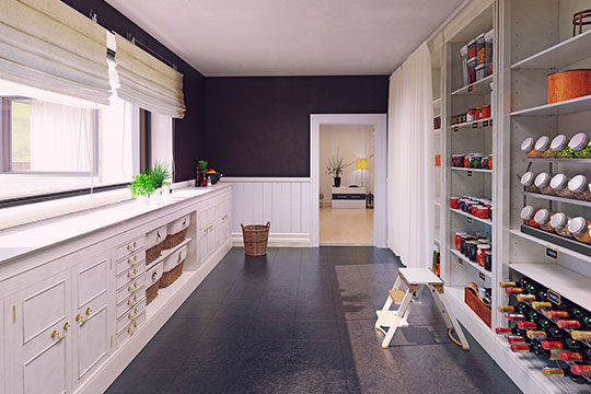 Custom Home Pantry