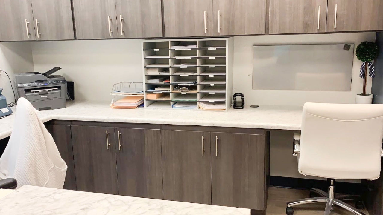 Custom Reception Desk