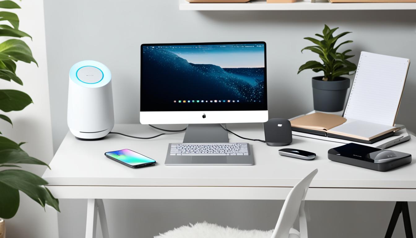 What is usually in a home office?