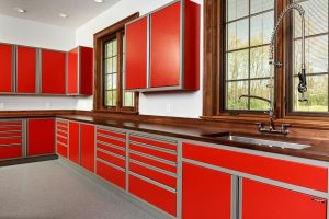 Aluminum Garage Cabinets - Ideal storage in the ultimate garage