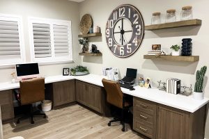 Classic Wood Home Office