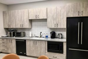 Commercial Space - Break Room Full Kitchen with Cabinets