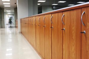 Commercial Space - Cabinets with Locks