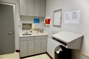 Commercial Space - Gray Cabinetry for Medical Office