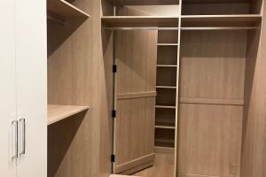 Custom Closet with Hidden Door