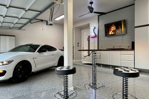 Garage Cabinets & Flooring