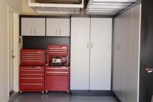 Garage Overhead Storage Rack - Organized storage solution for large and bulky items