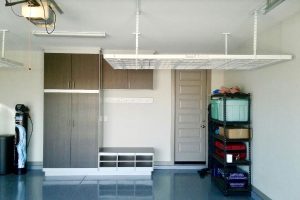 Garage Overhead Storage Rack - Utilize ceiling for organized storage