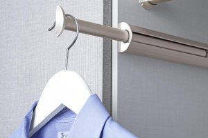 Valet Rack in Matte Nickel